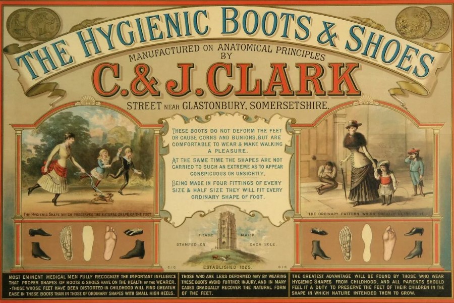 История бренда обуви Clarks