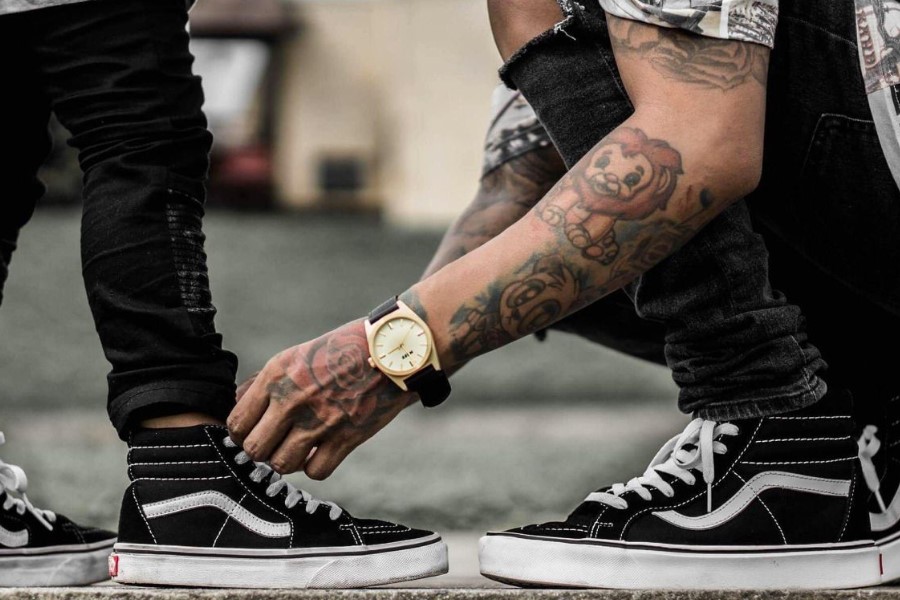 Кеды Vans с чем носить
