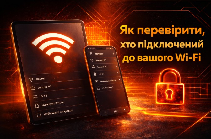 Як перевірити підключені до Wi-Fi пристрої