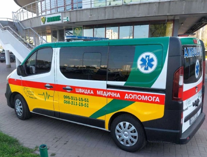 Транспортування хворих по Києву