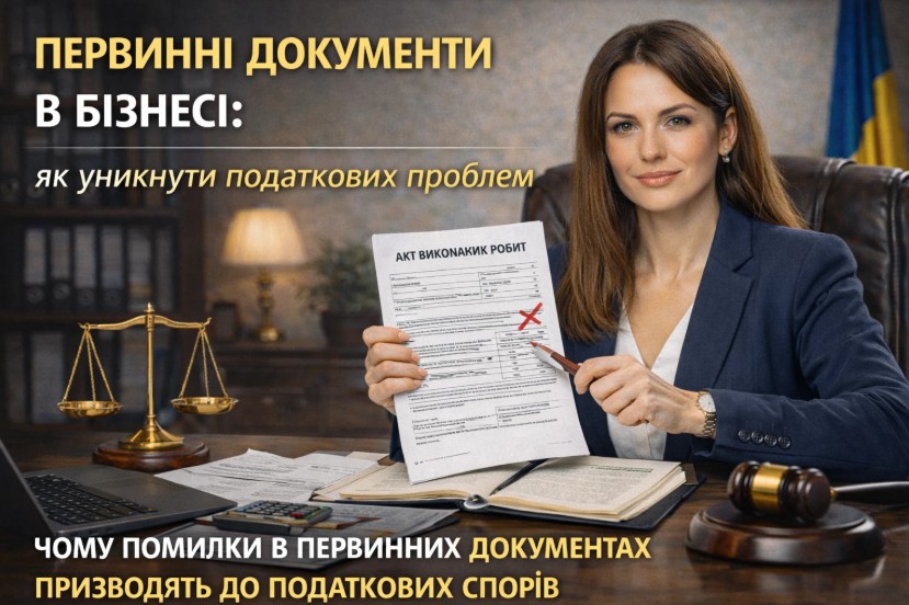 Первинні документи в бізнесі